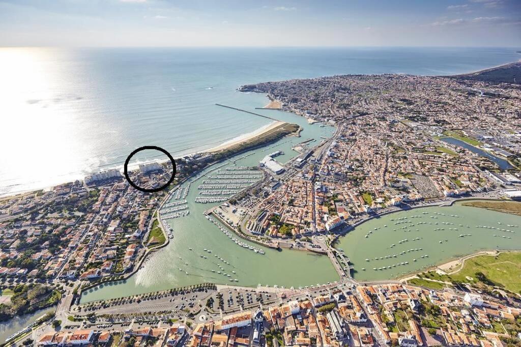 Residence La Garenne A La Grande Plage, Vue Mer, Piscine Et Parking Prive, 6 Personnes Сен-Жиль-Круа-де-Ви Экстерьер фото